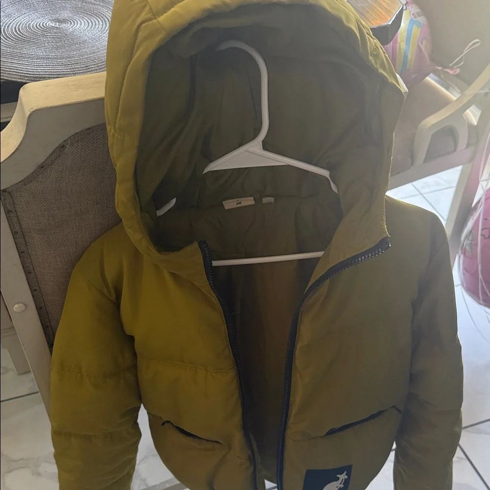 H&M Kids Olive Puffer Jacket‎